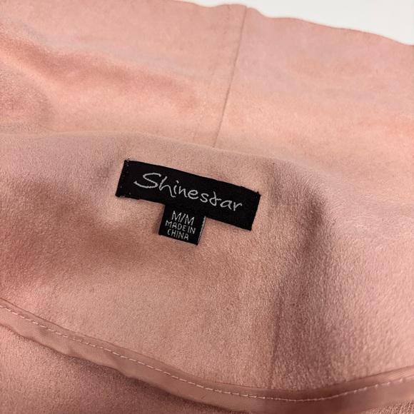 Shinestar Soft Moto Jacket Blush size Medium - Picture 6 of 6